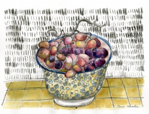 Anne Martin – Bol de raisins